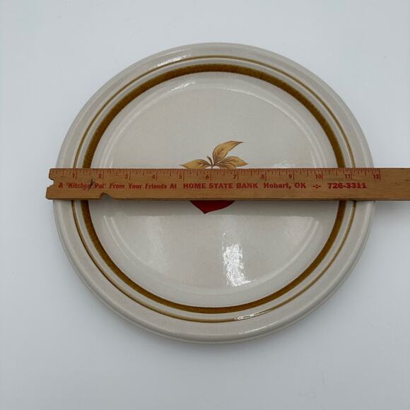 Vintage Chop Plate in Sweet Fruit Pattern by Mikado 12 Inch - Picture 3 of 5